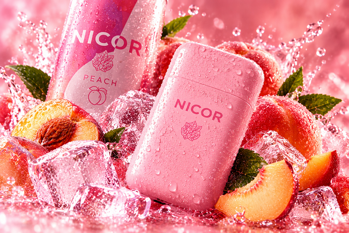 Mini inhalador – Sabor a melocotón
