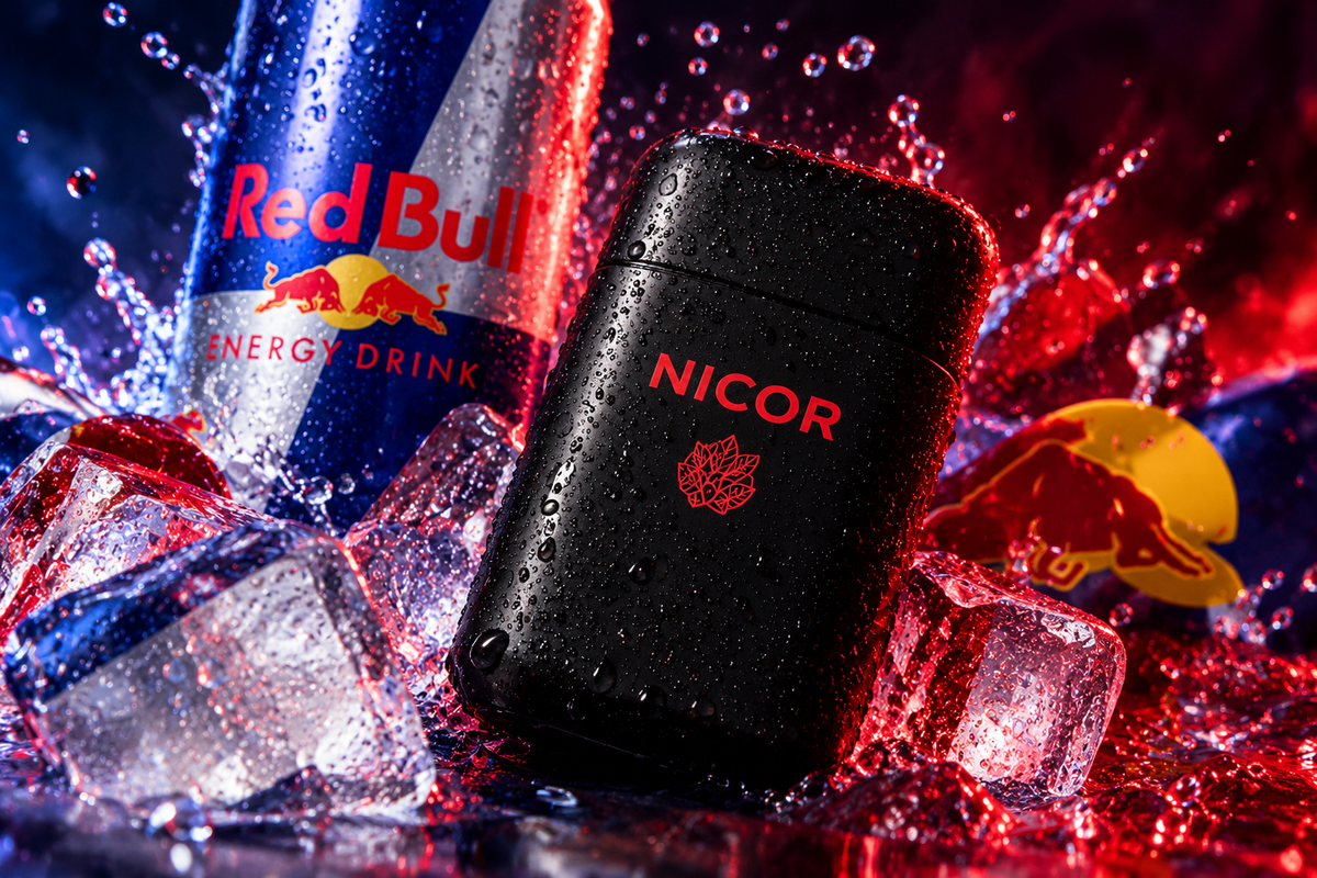 Mini inhalador – sabor Red Bull